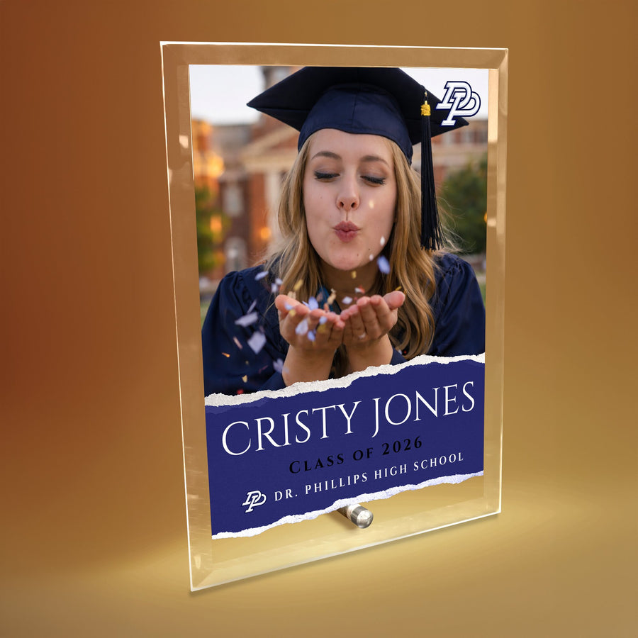 Dr. Phillips High School Glass Plaque Design 3