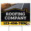 Roofing Services Yard Sign Design 4