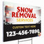 Snow Removal Yard Sign Design 8