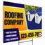 Roofing Services Yard Sign Design 5 -  BFS-RS-24x18-DS-D5-BFS-RS-24x18-SS-D5