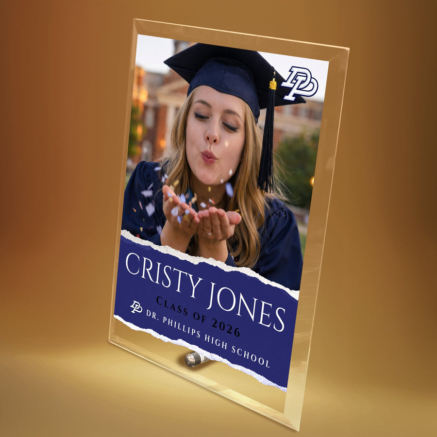 Dr. Phillips High School Glass Plaque Design 3