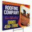 Roofing Services Yard Sign Design 7