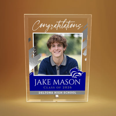 Deltona High School Glass Plaque Design 5