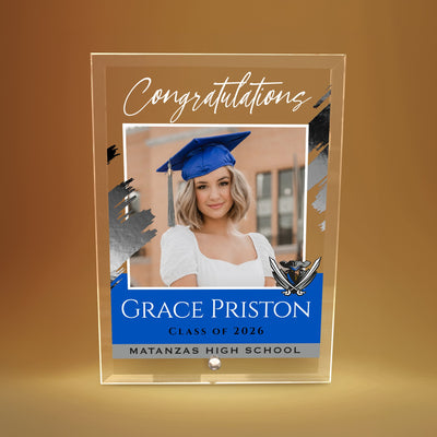 Matanzas High School Glass Plaque Design 5