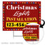 Christmas Lights Installation Yard Sign Design 2