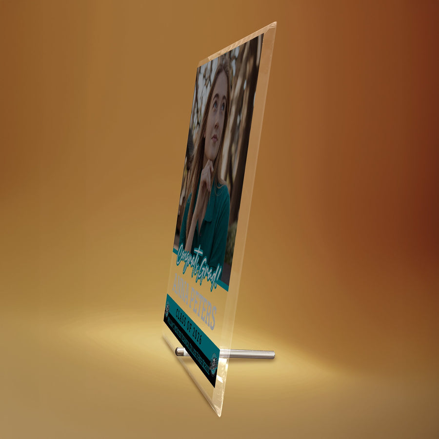 William T. McFatter Technical College & High School Glass Plaque Design 2