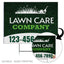 Lawn Care Services Yard Sign Design 1 -  BFS-LC-24x18-DS-D1-BFS-LC-24x18-SS-D1