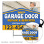 Garage Door Repair Yard Sign Design 5