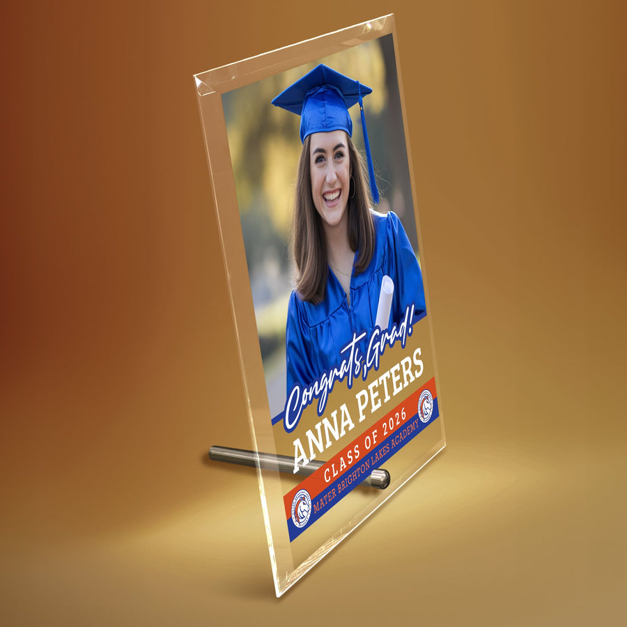 Mater Brighton Lakes Academy Glass Plaque Design 2