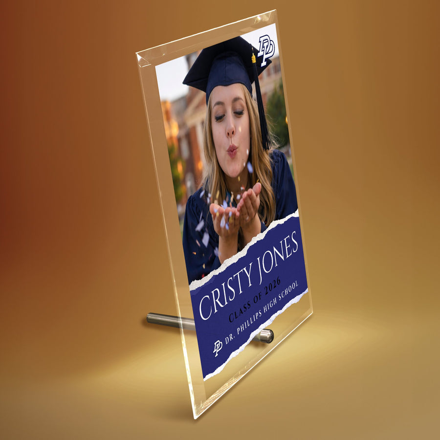 Dr. Phillips High School Glass Plaque Design 3