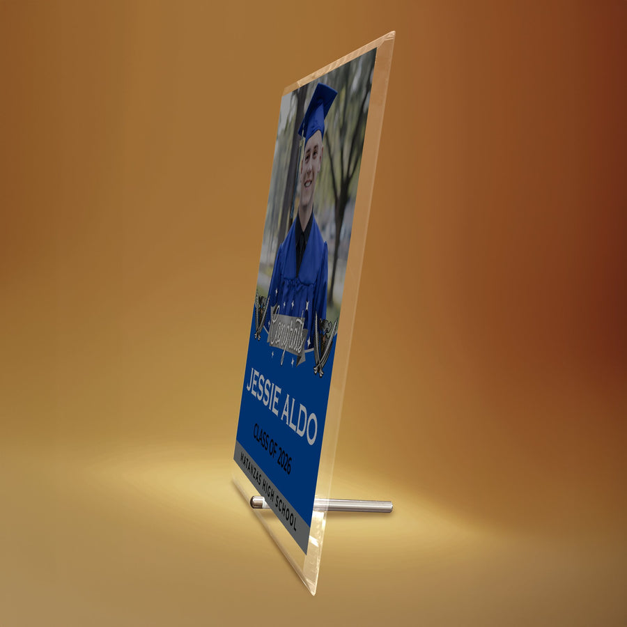 Matanzas High School Glass Plaque Design 6