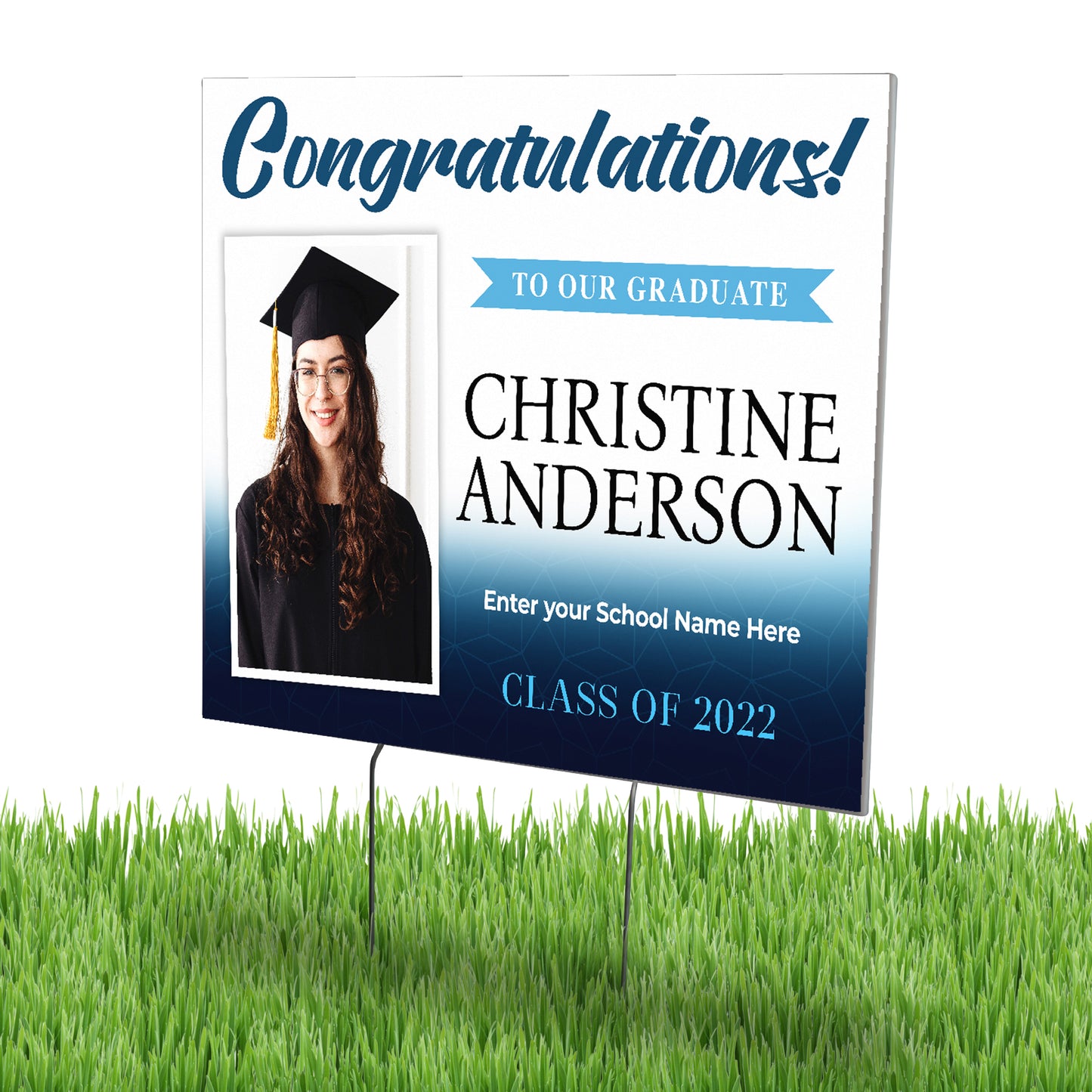 Graduation Yard Sign D14