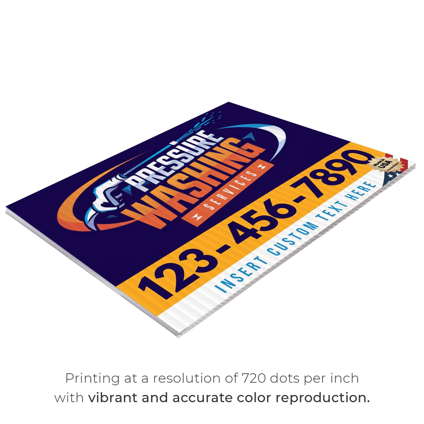 Pressure Washing Services Yard Sign Design 3 -  BFS-PWS-24X18-DS-D3-BFS-PWS--24X18-SS-D3