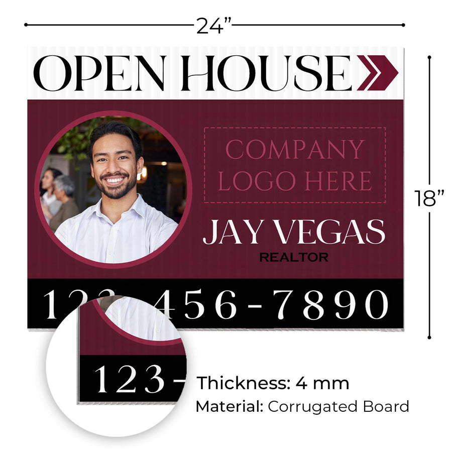 Real Estate Open House Design 3