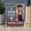 Riverview High School Glass Plaque Design 4