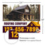 Roofing Services Yard Sign Design 3 -  BFS-RS-24x18-DS-D3-BFS-RS-24x18-SS-D3